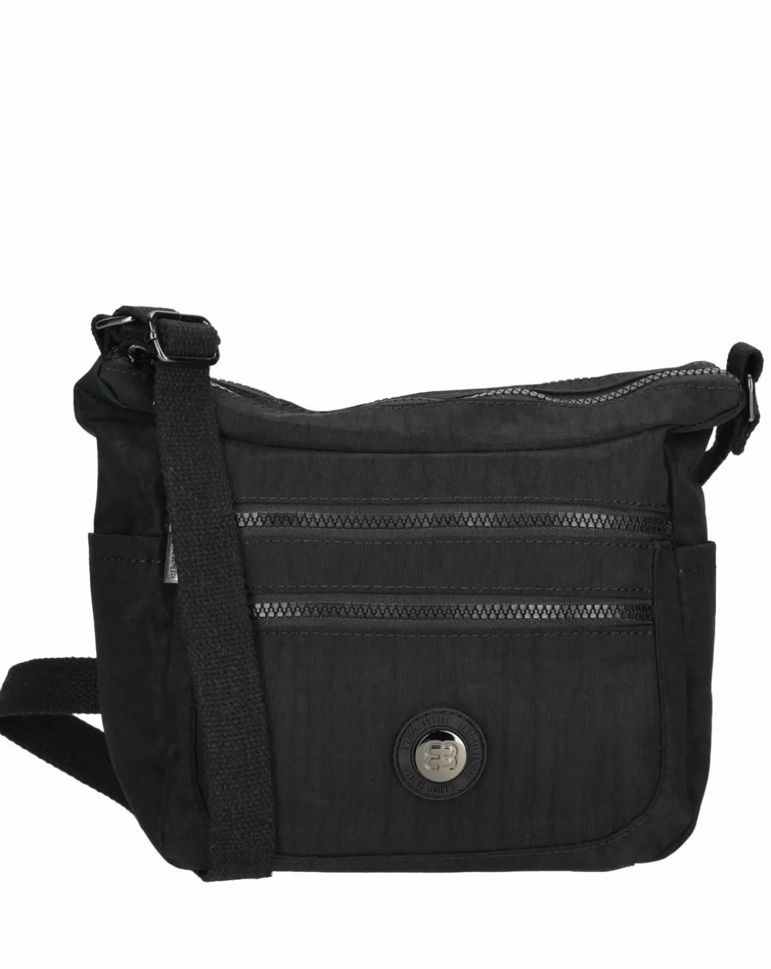 Enrico Benetti Suzie Single Handle Crinkle Nylon Shoulderbag