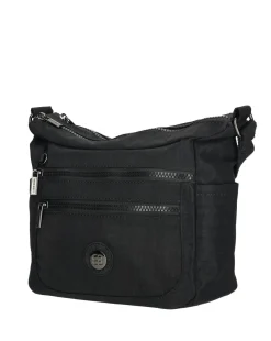 Enrico Benetti Suzie Single Handle Crinkle Nylon Shoulderbag