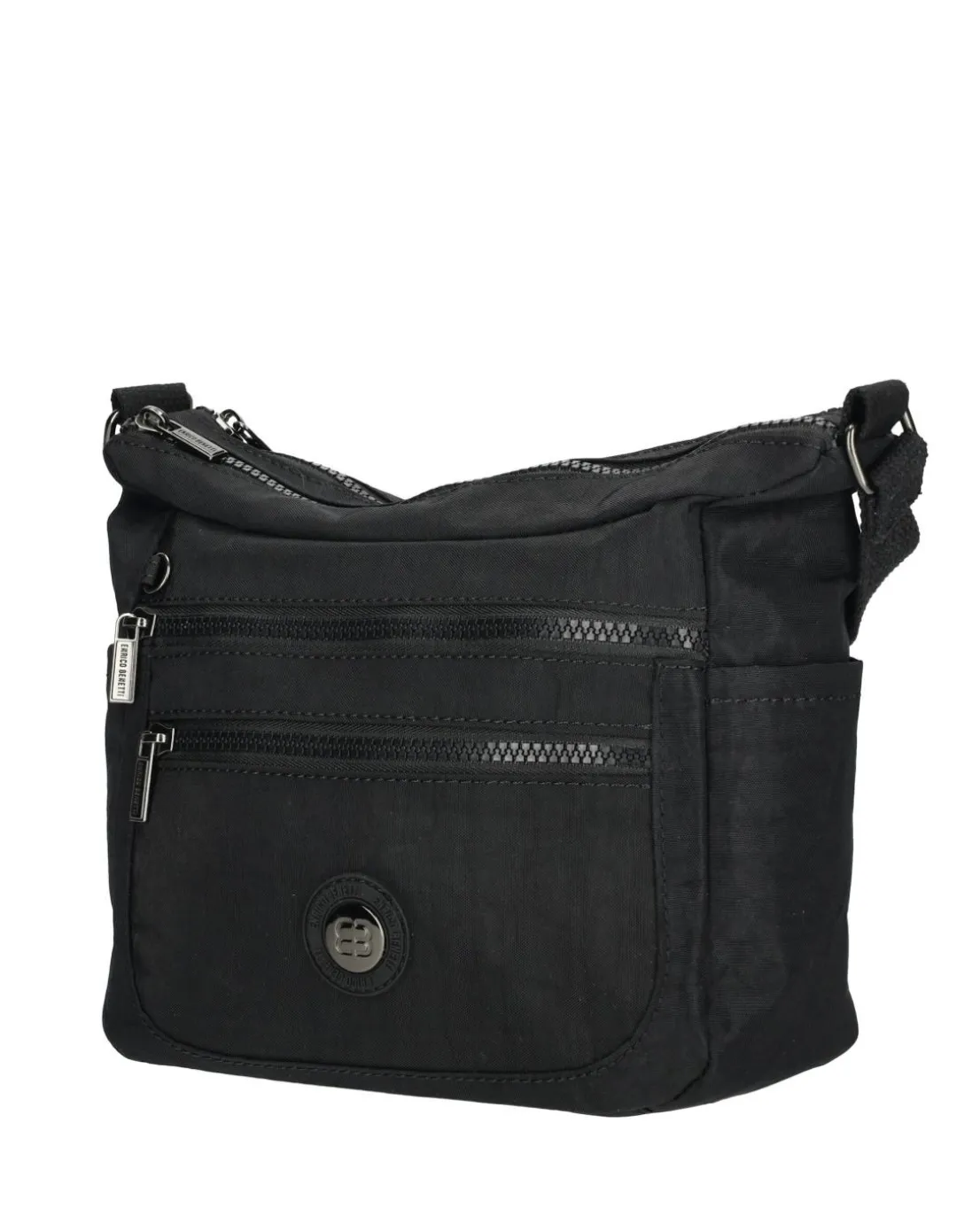 Enrico Benetti Suzie Single Handle Crinkle Nylon Shoulderbag