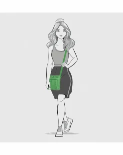 Enrico Benetti Zoe Single Handle Vegan Leather Small Shoulderbag