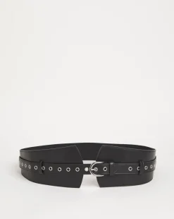 Eyelet Waist Corset Belt