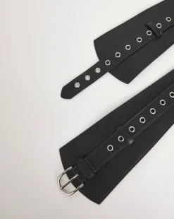 Eyelet Waist Corset Belt