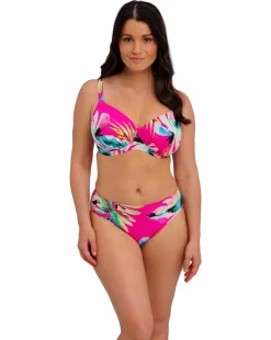 Fantasie Carabelita Mid Rise Bikini Brief Peony