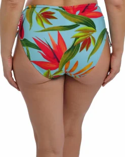 Fantasie Pichola High Waist Bikini Brief Aqua