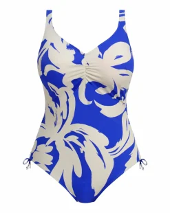 Fantasie Rabida Island V Neck Adjustable Leg Swimsuit Ultramarine