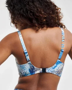 Fantasie Seraya Sands Full Cup Wired Bikini Top Denim