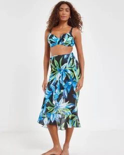 Fantasie Talm Beach Sarong Black