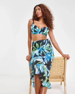 Fantasie Talm Beach Sarong Black