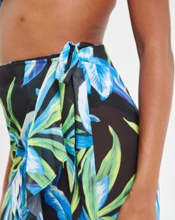 Fantasie Talm Beach Sarong Black