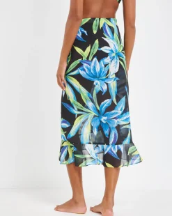 Fantasie Talm Beach Sarong Black