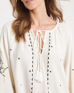 Figleaves Embroidered Beach Kaftan