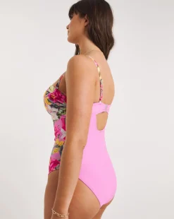 Figleaves Fiji Underwired Bandeau Swimsuit