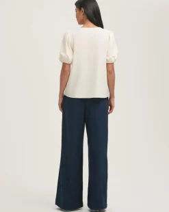 Finery London Puff Sleeve Blouse