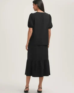 Finery London Puff Sleeve Blouse