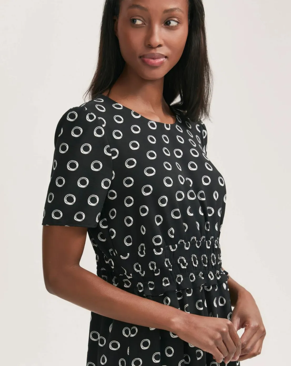 Finery London Ruched Waist Dress