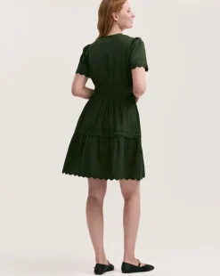 Finery London Scallop Mini Dress