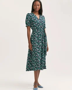 Finery London Tie Waist Dress