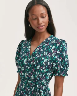 Finery London Tie Waist Dress