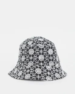 Floral Crochet Bucket Hat