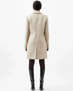 French Connection Adele Felt Coat