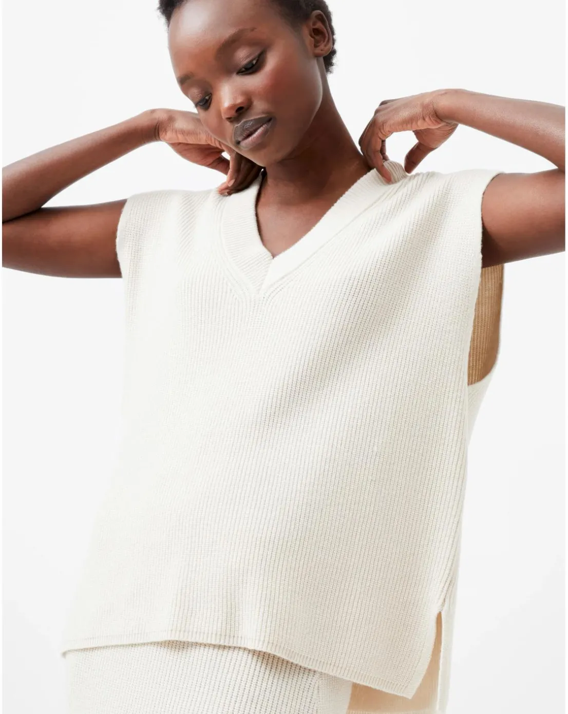 French Connection Nariko Rib Vest