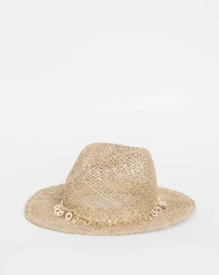 Gold Chain Trim Sun Hat