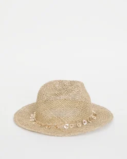Gold Chain Trim Sun Hat