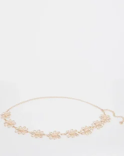 Gold Daisy Chain Belt