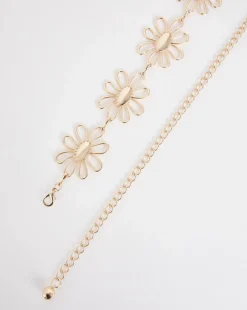 Gold Daisy Chain Belt