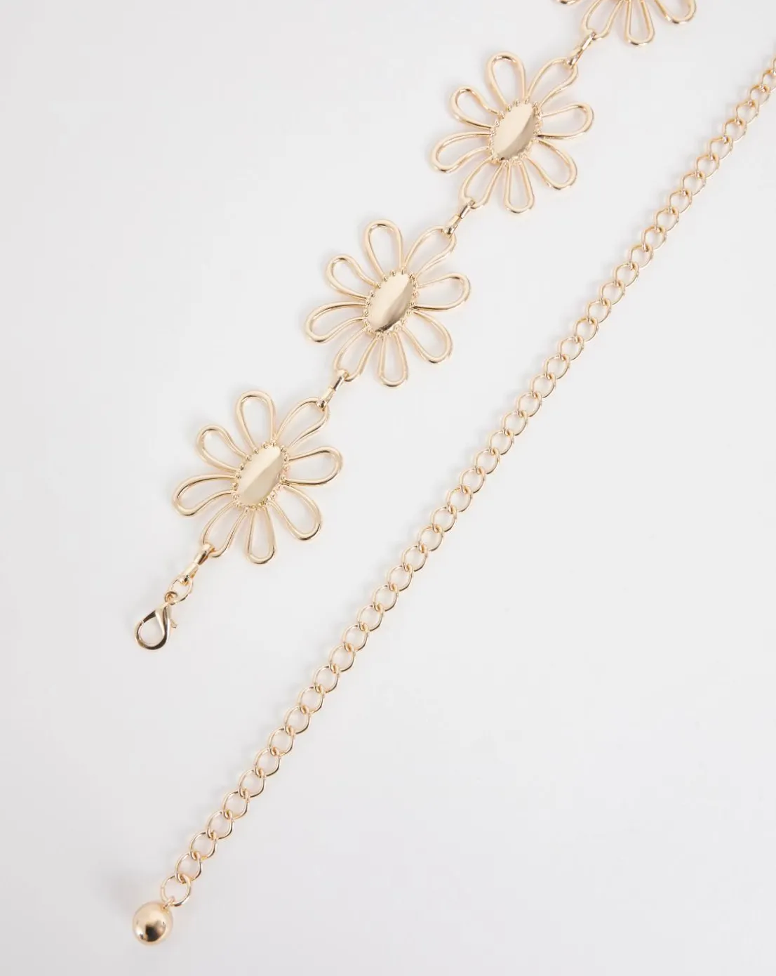 Gold Daisy Chain Belt