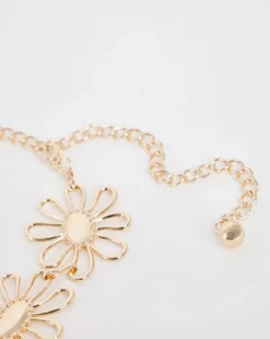 Gold Daisy Chain Belt