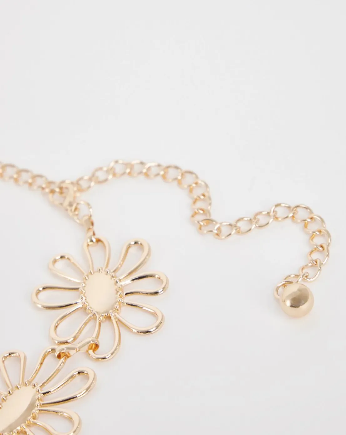 Gold Daisy Chain Belt