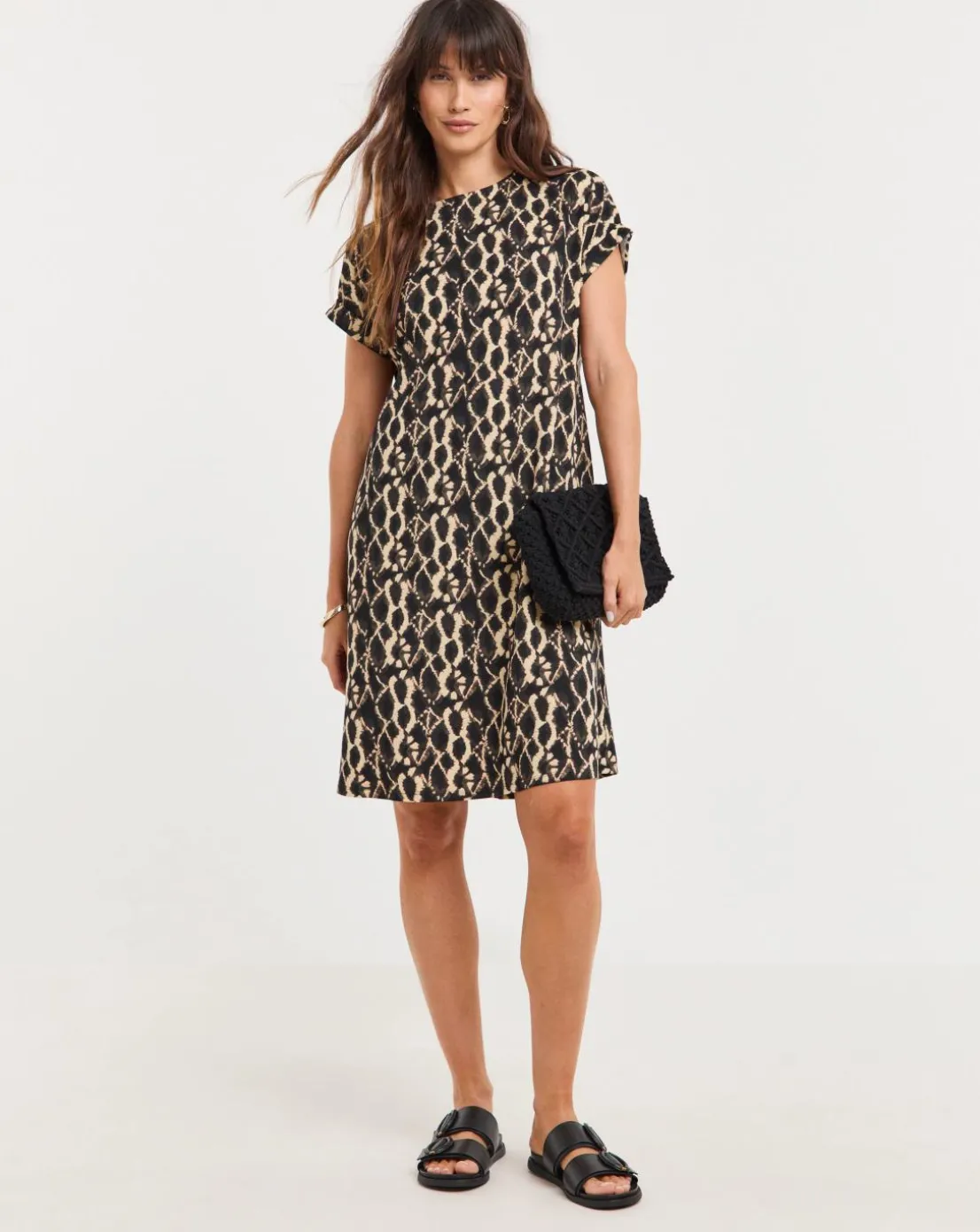 Great Value Soft Touch Jersey Swing Dress