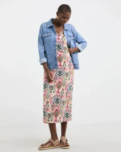 Great Value Soft Touch Midi T-Shirt Dress