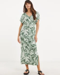 Great Value Soft Touch Midi T-Shirt Dress