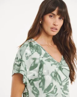 Great Value Soft Touch Midi T-Shirt Dress