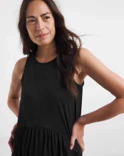 Great Value Soft Touch Sleeveless Smock Dress