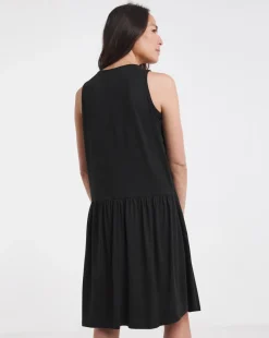 Great Value Soft Touch Sleeveless Smock Dress