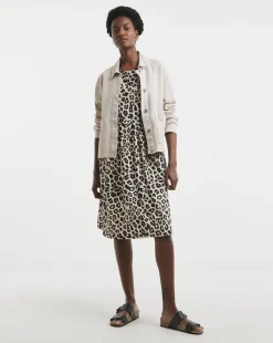 Great Value Soft Touch Sleeveless Smock Dress