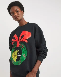 Grinch Christmas License Sweatshirt
