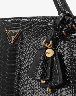 Guess Annita Black Girlfriend Satchel Bag