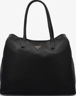 Guess Eco Victtoria II Black 2 In 1 Tote Bag
