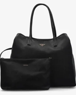 Guess Eco Victtoria II Black 2 In 1 Tote Bag