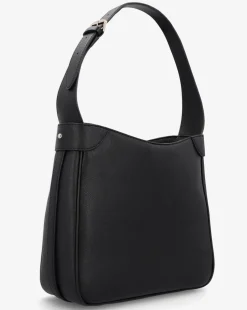 Guess Fedora Black Hobo Shoulder Bag