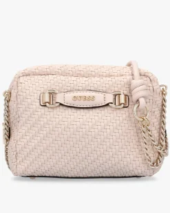 Guess Francy Woven Shell Camera Cross-Body Bag