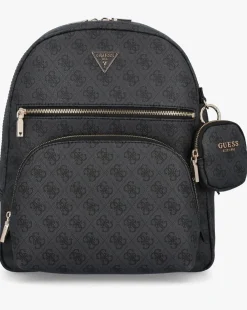Guess Power Play Tech Coal Logo Backpack