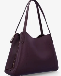 Guess Sora Girlfriend Burgundy Carryall Shoulder Bag