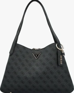 Guess Sora Girlfriend Coal Logo Carryall Shoulder Bag