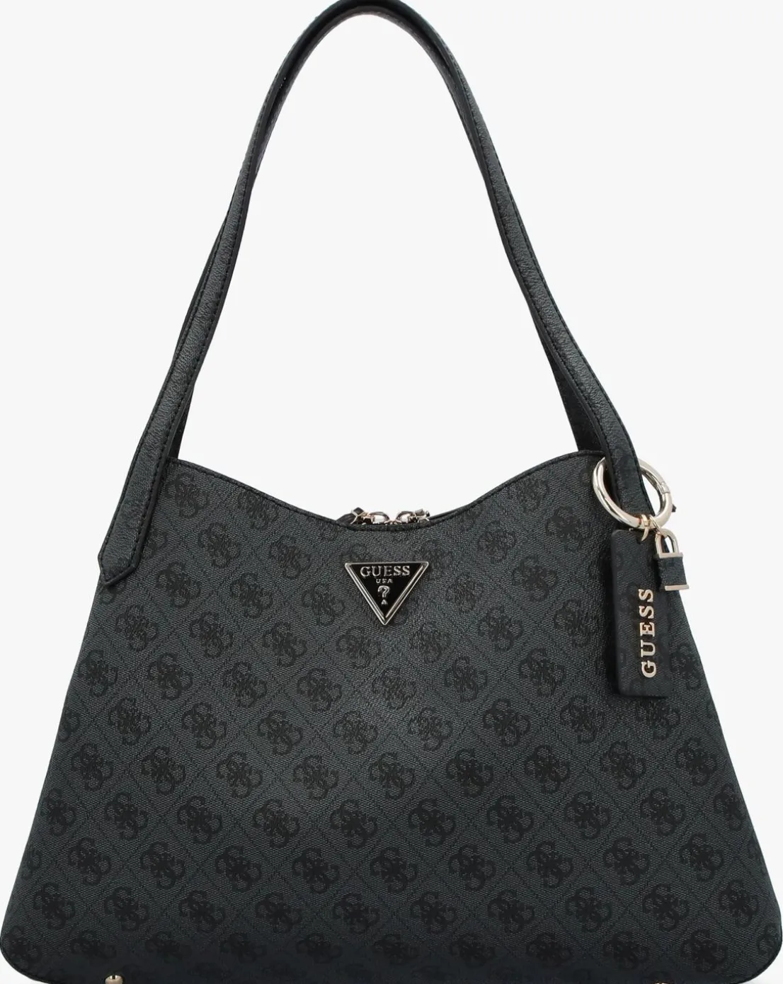 Guess Sora Girlfriend Coal Logo Carryall Shoulder Bag