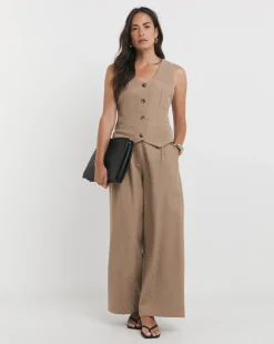 Hotfix Button Through Waistcoat